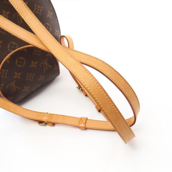 LOUIS VUITTON Brown Monogram Leather Ellipse Backpack - Picture 9 of 11